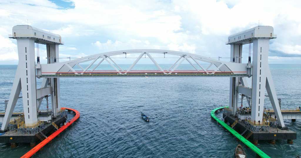 Floor-Lifting Flood Bridge